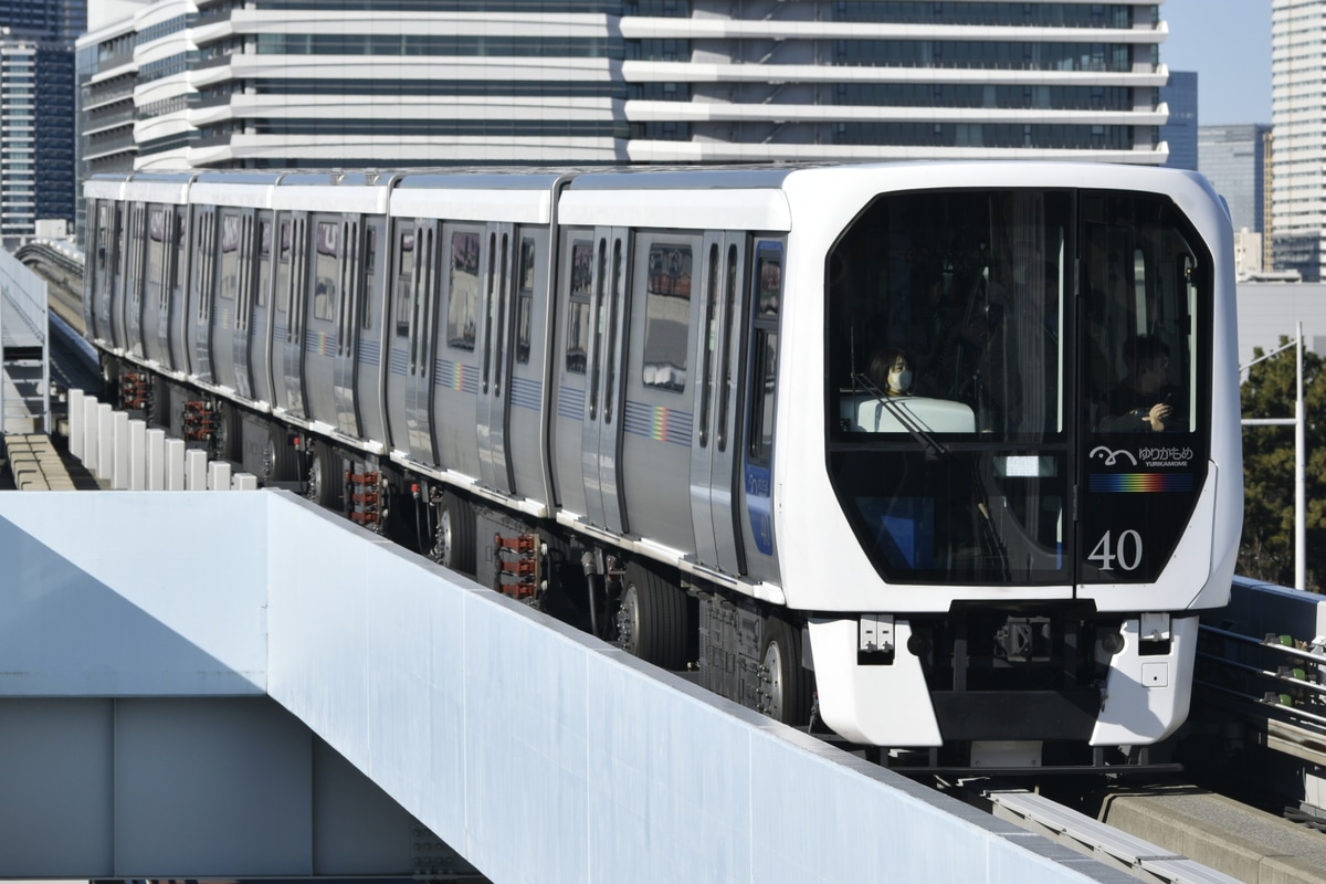 ゆりかもめ ゆりかもめ車両基地 7300系 7401F