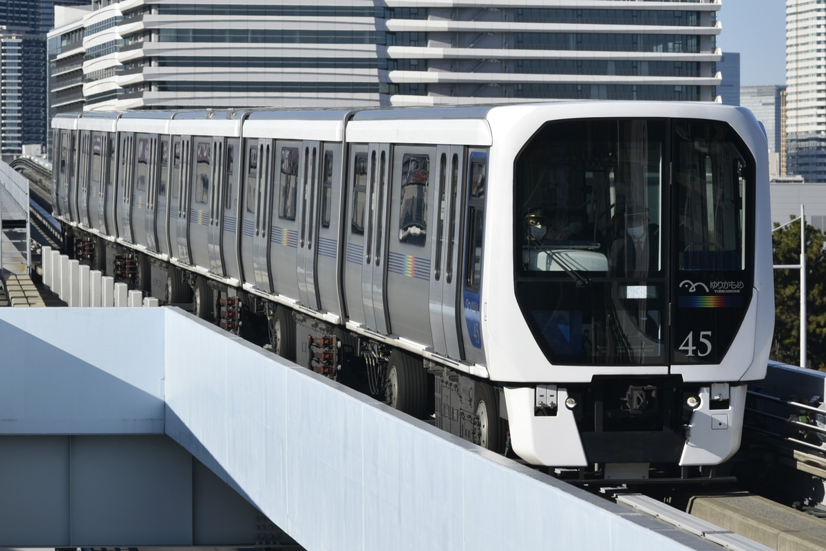 ゆりかもめ ゆりかもめ車両基地 7300系 7451F