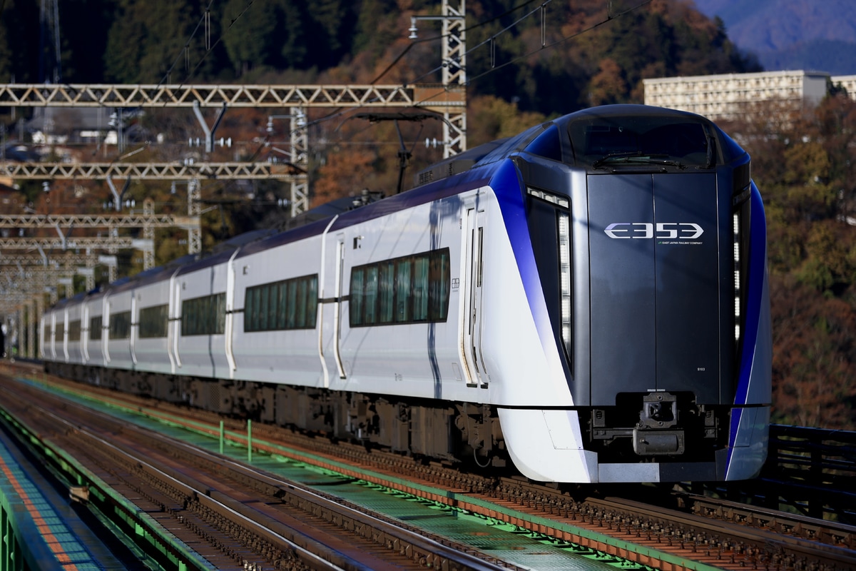 JR東日本 長野総合車両センター E353系 モトS103編成