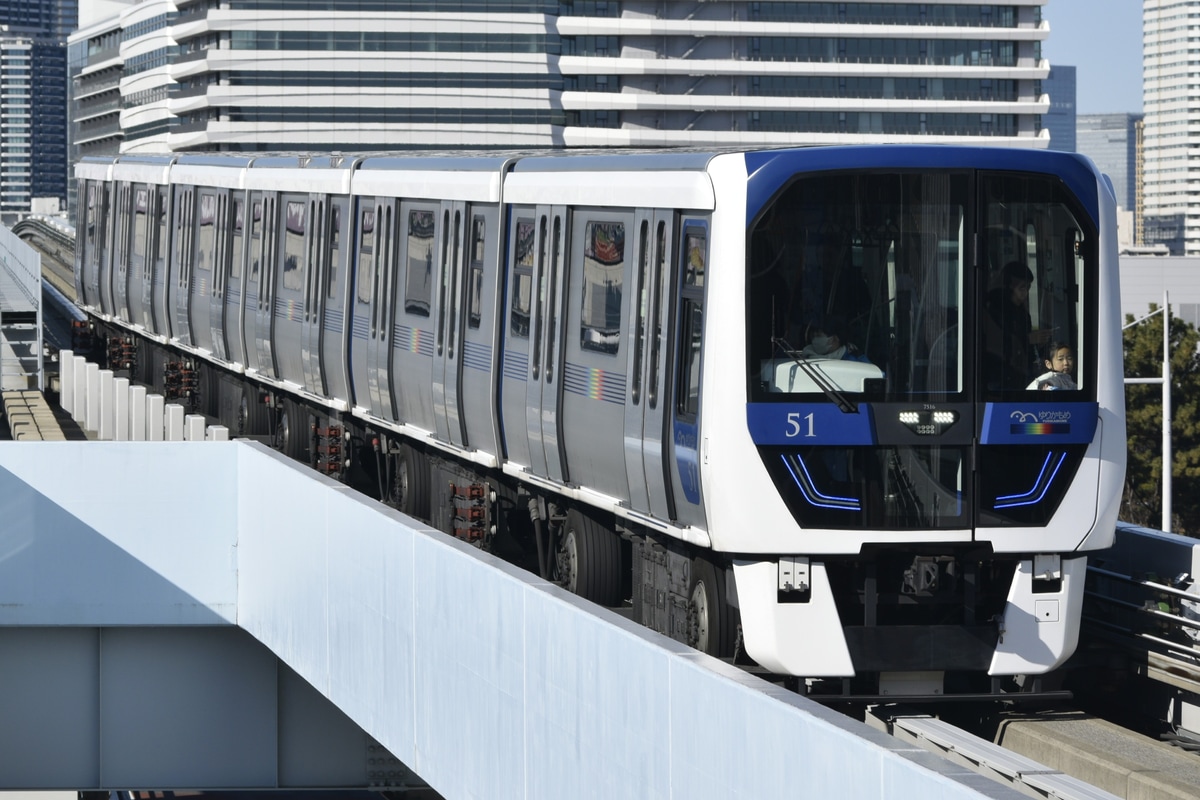 ゆりかもめ ゆりかもめ車両基地 7500系 7511F