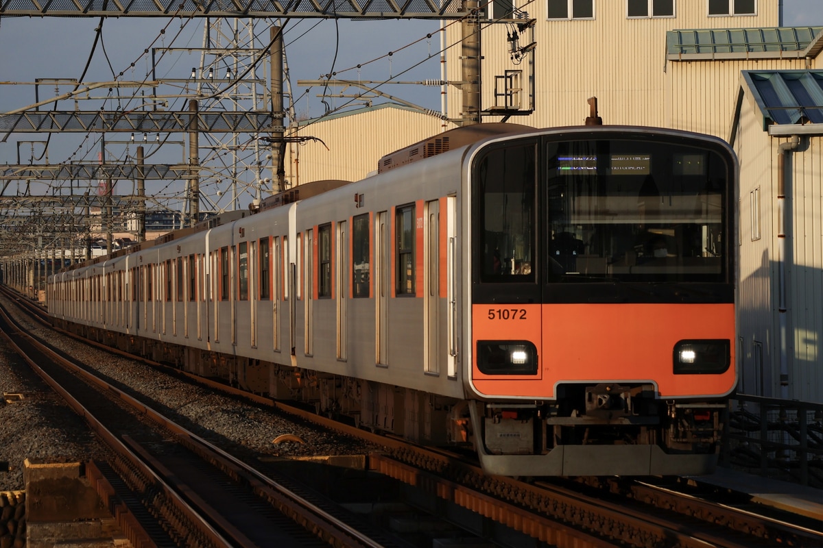 東武鉄道 森林公園検修区 50070系 51072F