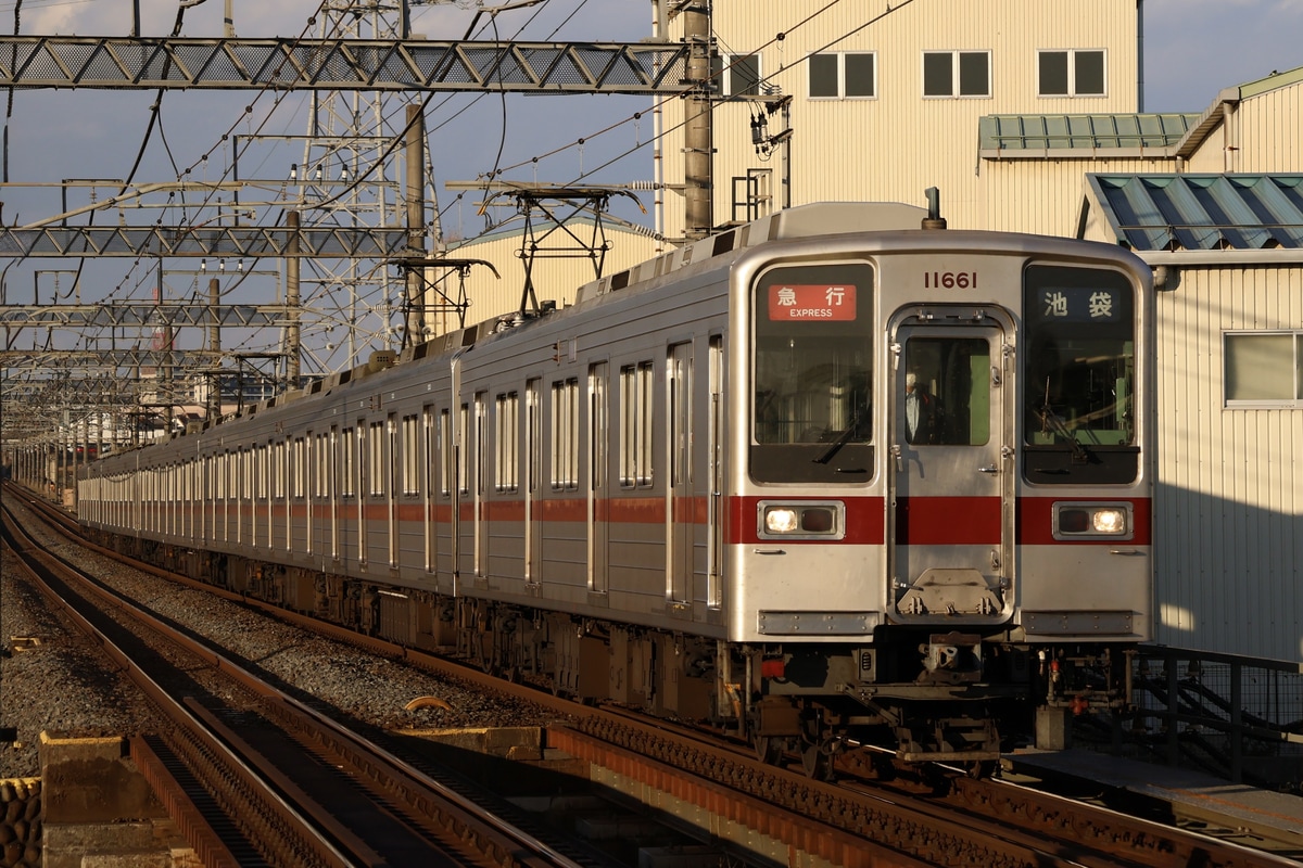 東武鉄道 森林公園検修区 10030系 11661F