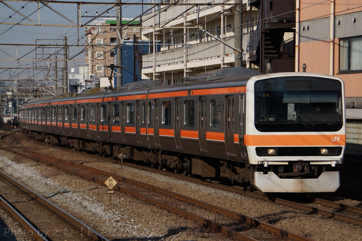 JR東日本 京葉車両センター 209系 ケヨM74編成