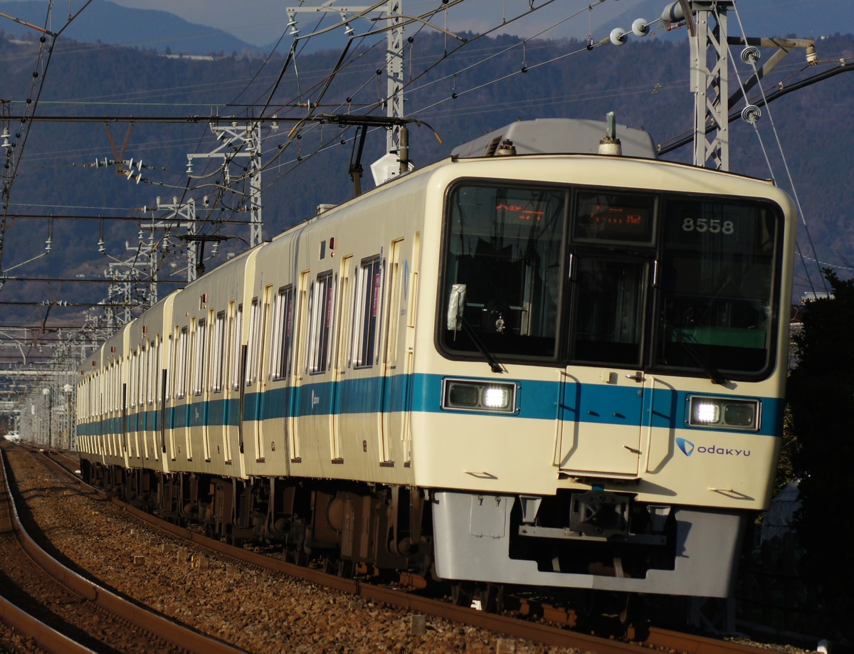 小田急電鉄 喜多見検車区 8000形 8258F