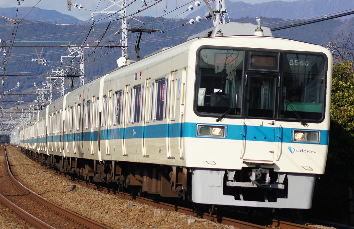 小田急電鉄 喜多見検車区 8000形 8260F
