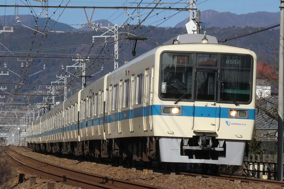 小田急電鉄 海老名検車区 8000形 8552F