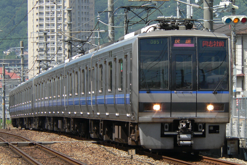 JR西207系T22編成の写真