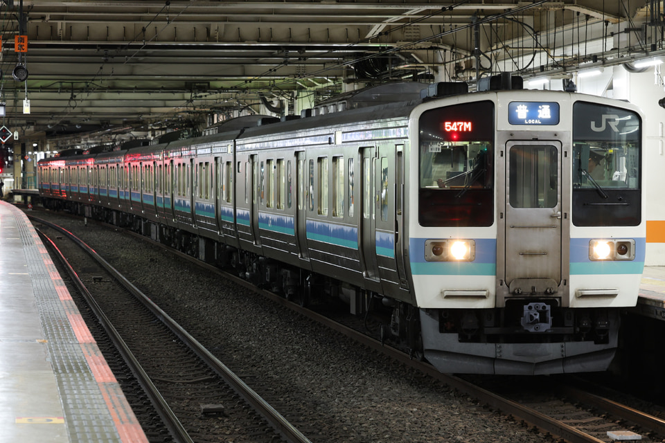 JR東211系ナノN609編成<br class="br-sp" />(ナノN609)の写真