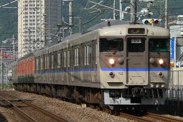 JR西日本113系S1編成を宝塚～中山寺間で撮影した画像