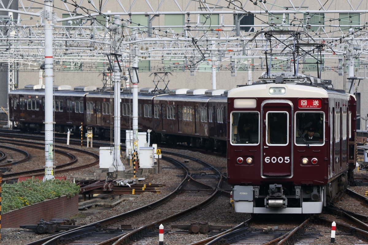 阪急電鉄 平井車庫 6000系 6005F