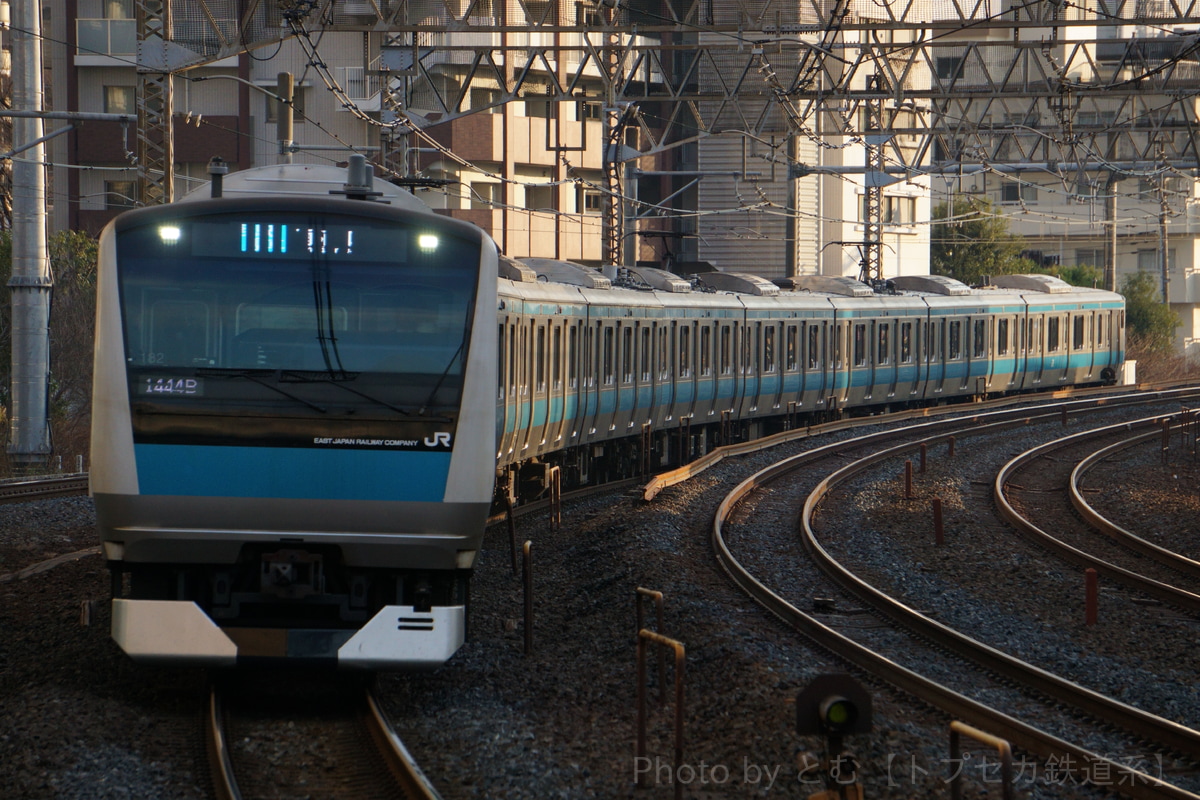 JR東日本 さいたま車両センター E233系 サイ182編成