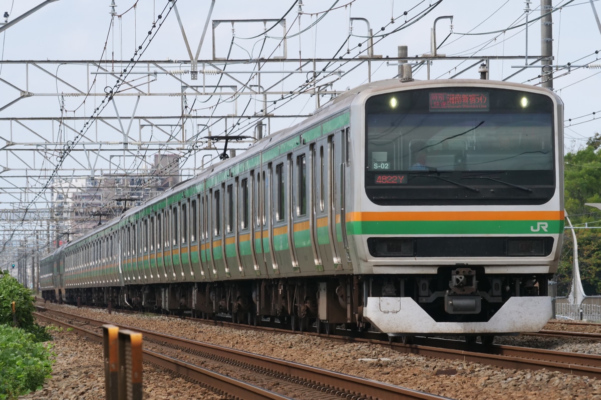 JR東日本 国府津車両センター E231系 S-02編成