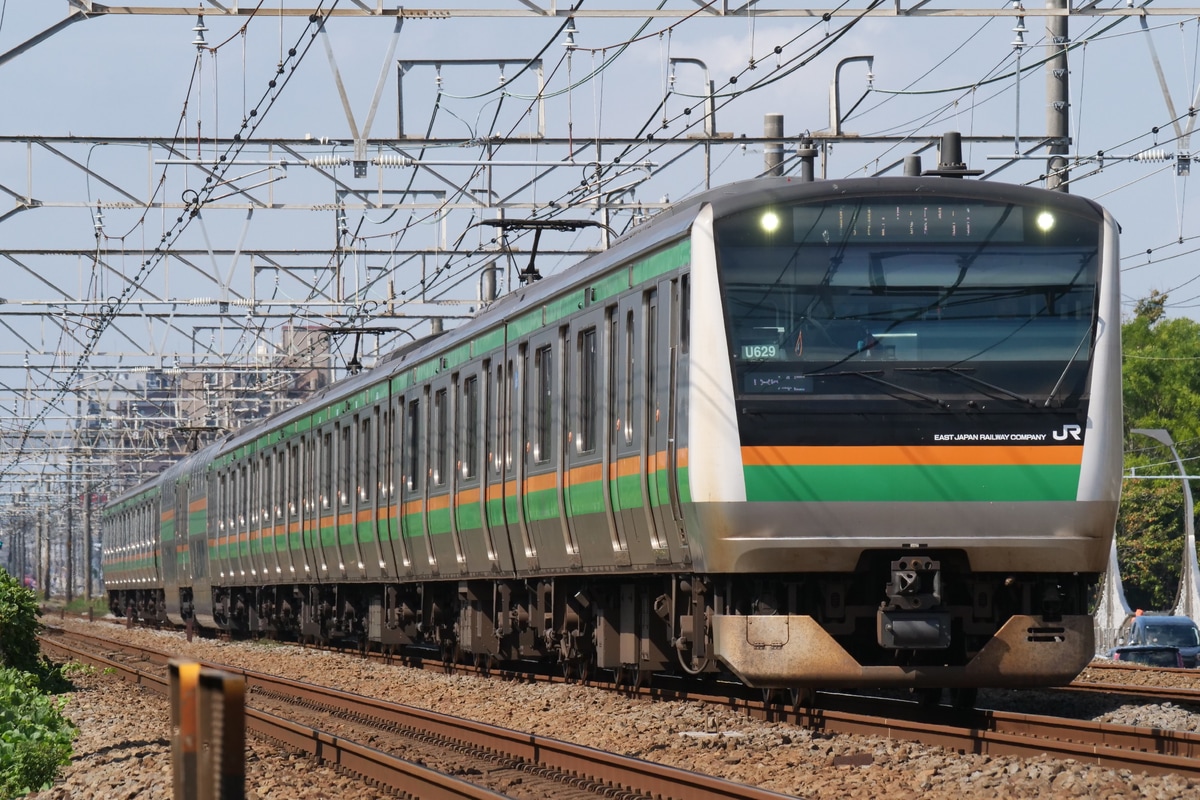 JR東日本 小山車両センター E233系 U629編成