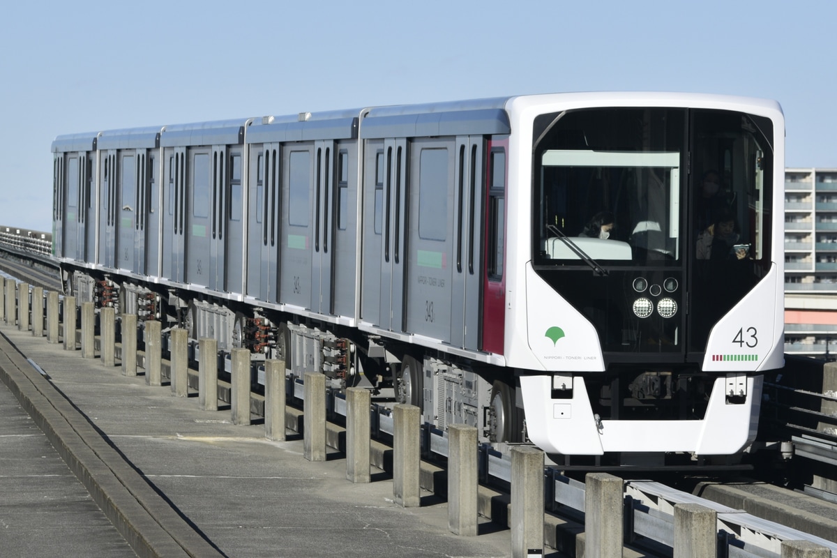 東京都交通局 舎人車両検修場 330形 343F