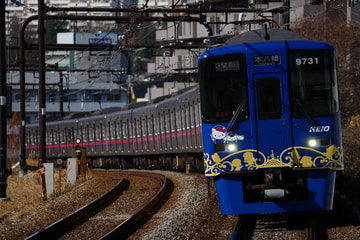 京王電鉄9000系9731Fを京王永山駅で撮影した画像