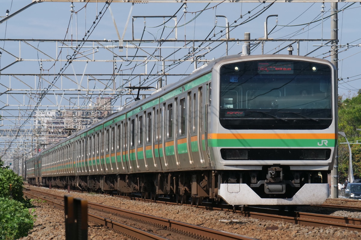 JR東日本 小山車両センター E231系 U33編成