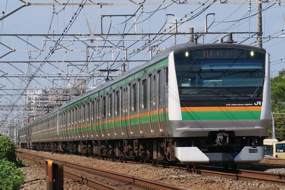 JR東日本 小山車両センター E233系 U225編成