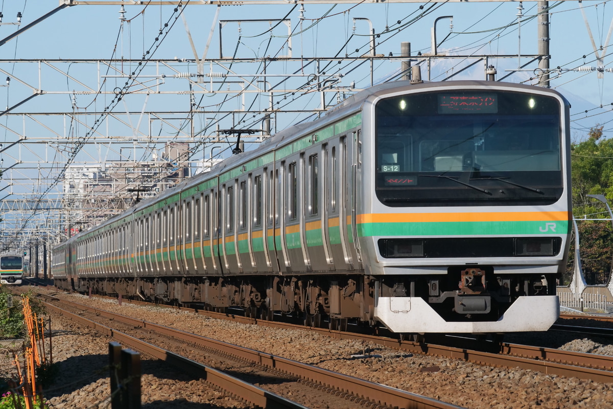 JR東日本 国府津車両センター E231系 S-12編成