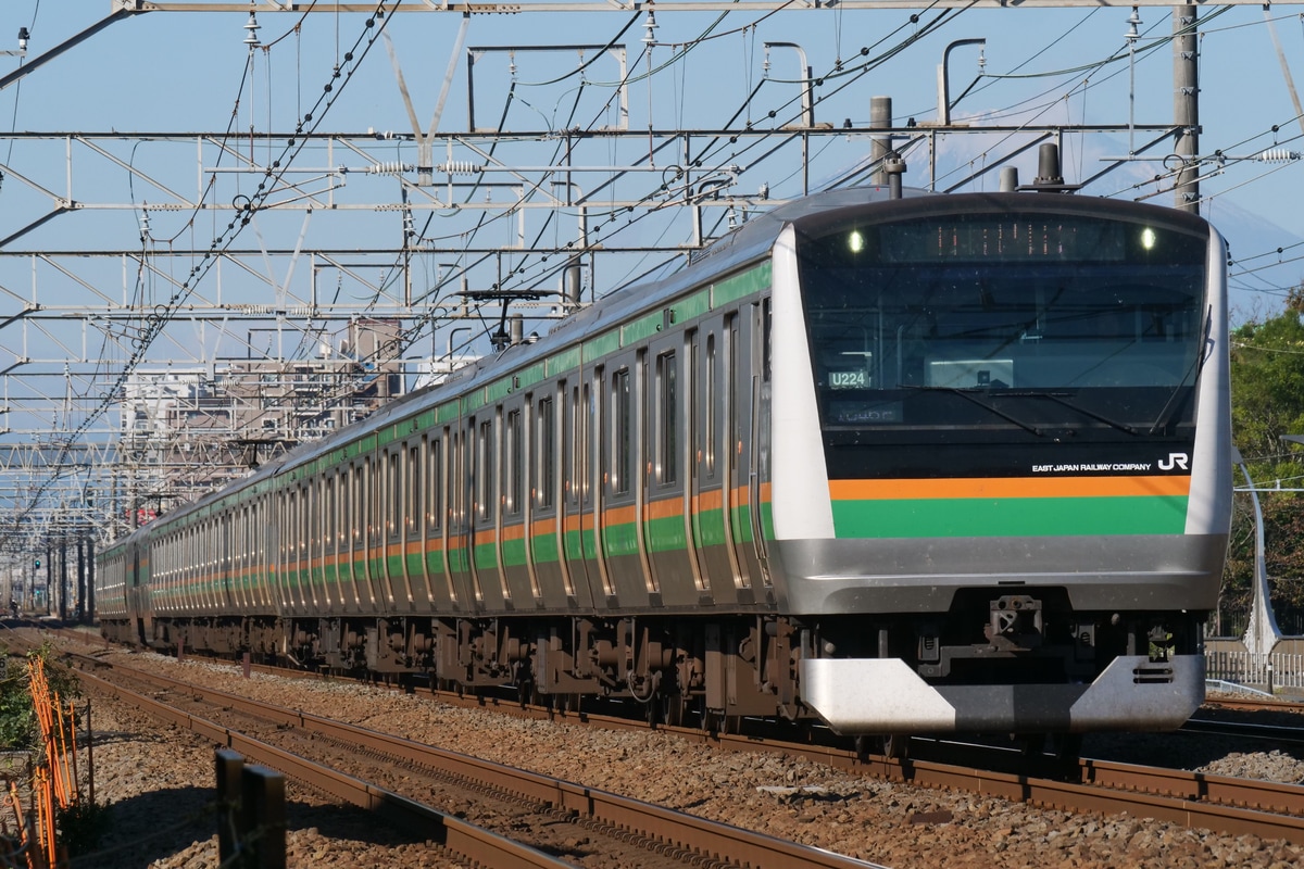 JR東日本 小山車両センター E233系 U224編成