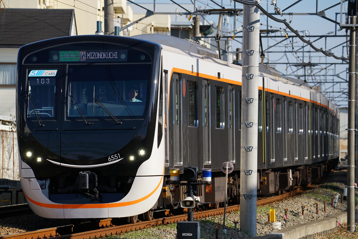 東急電鉄 長津田検車区 6020系 6151F