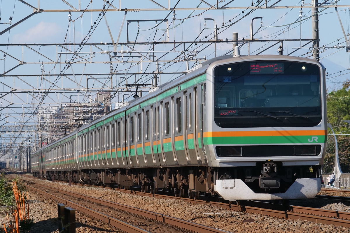 JR東日本 小山車両センター E231系 U18編成