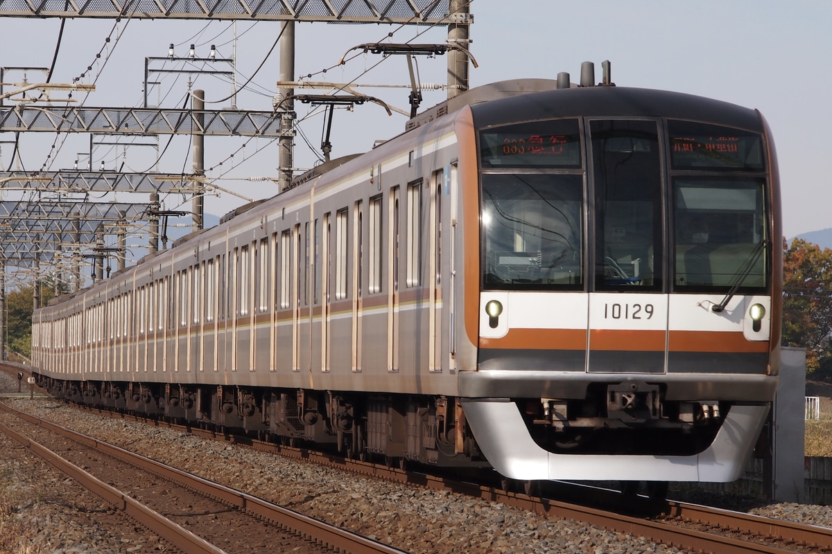 東京メトロ 和光検車区 10000系 10129F