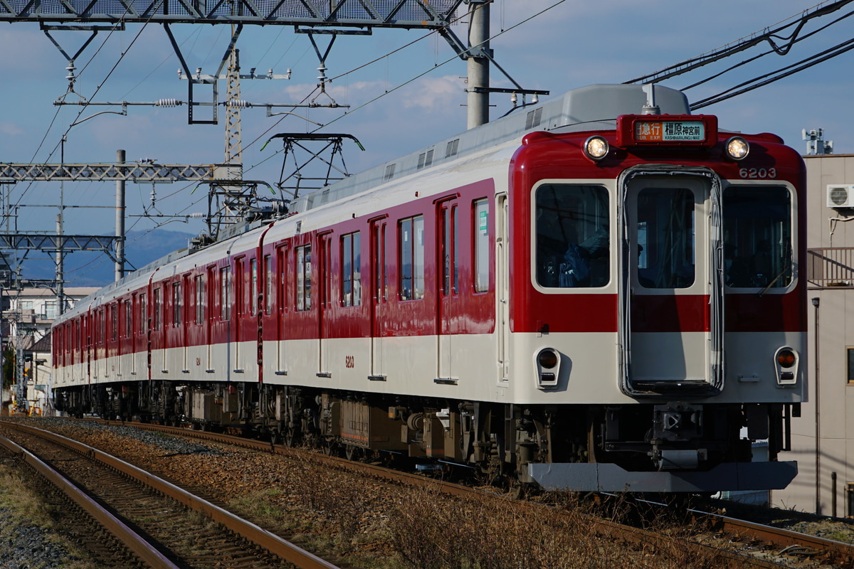 近畿日本鉄道 古市検車区 6200系 U03編成