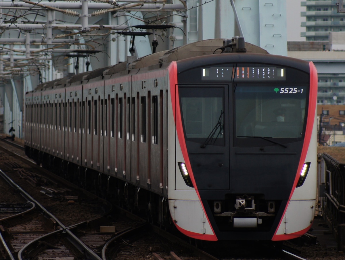 東京都交通局 馬込車両検修場 5500形 5525F