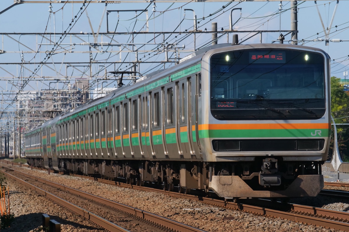 JR東日本 小山車両センター E231系 U530編成
