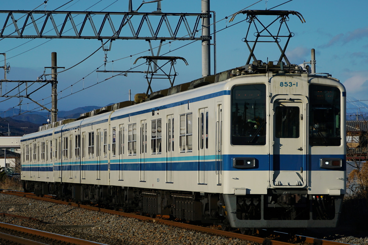 東武鉄道 南栗橋車両管区春日部支所 850型 853F
