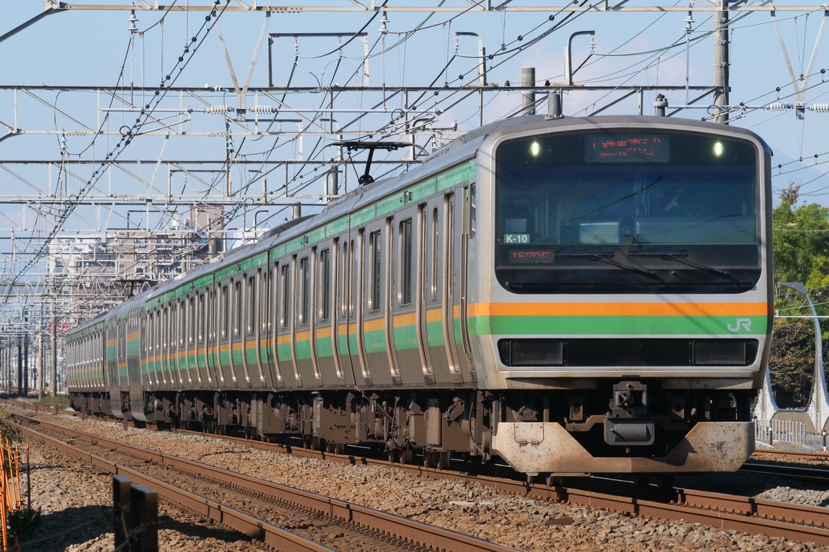 JR東日本 国府津車両センター E231系 K-10編成