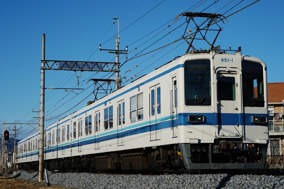 東武850型851F<br class="br-sp" />(851編成)の写真