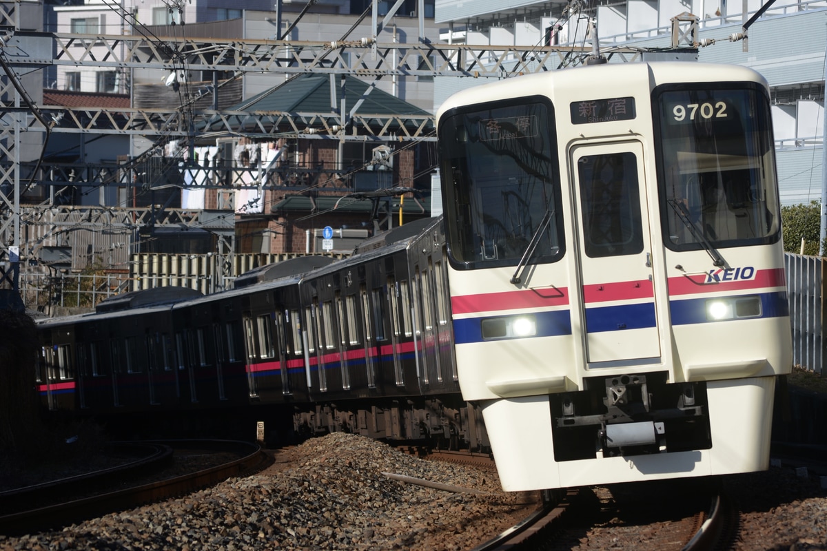 京王電鉄 若葉台検車区 9000系 9702F