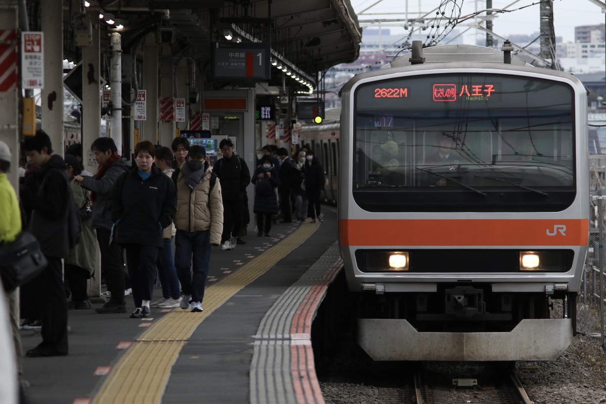 JR東日本 京葉車両センター E231系 ケヨMU17編成