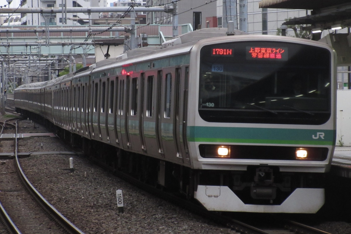 JR東日本  E231系 マト130編成