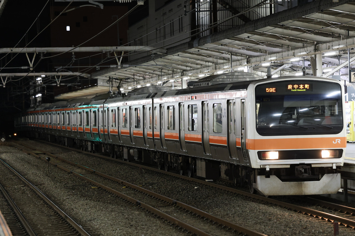 JR東日本 京葉車両センター 209系 ケヨM71編成
