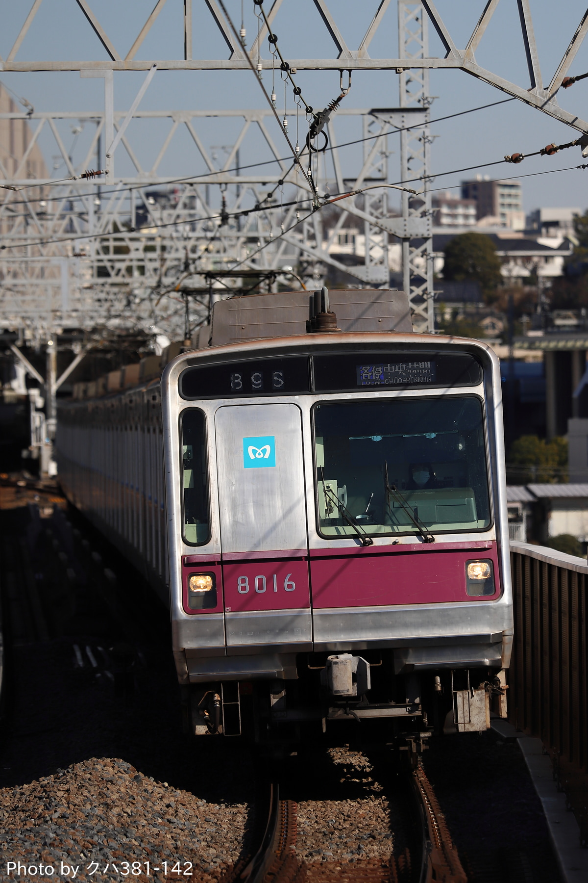 東京メトロ 鷺沼検車区 8000系 8016F