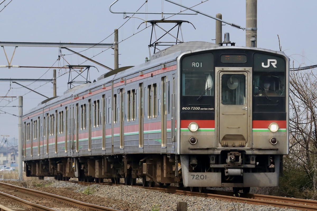 JR四国 高松運転所 7200系 R01編成