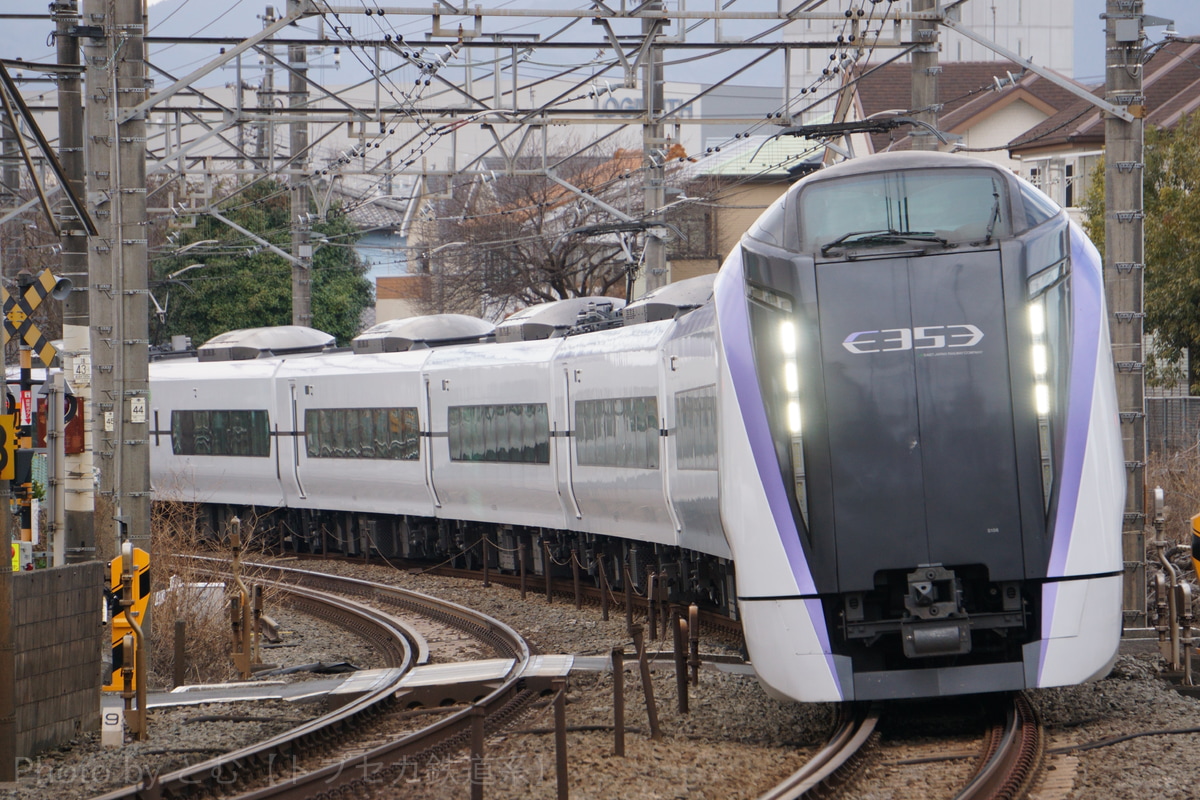 JR東日本 松本車両センター E353系 モトS106編成