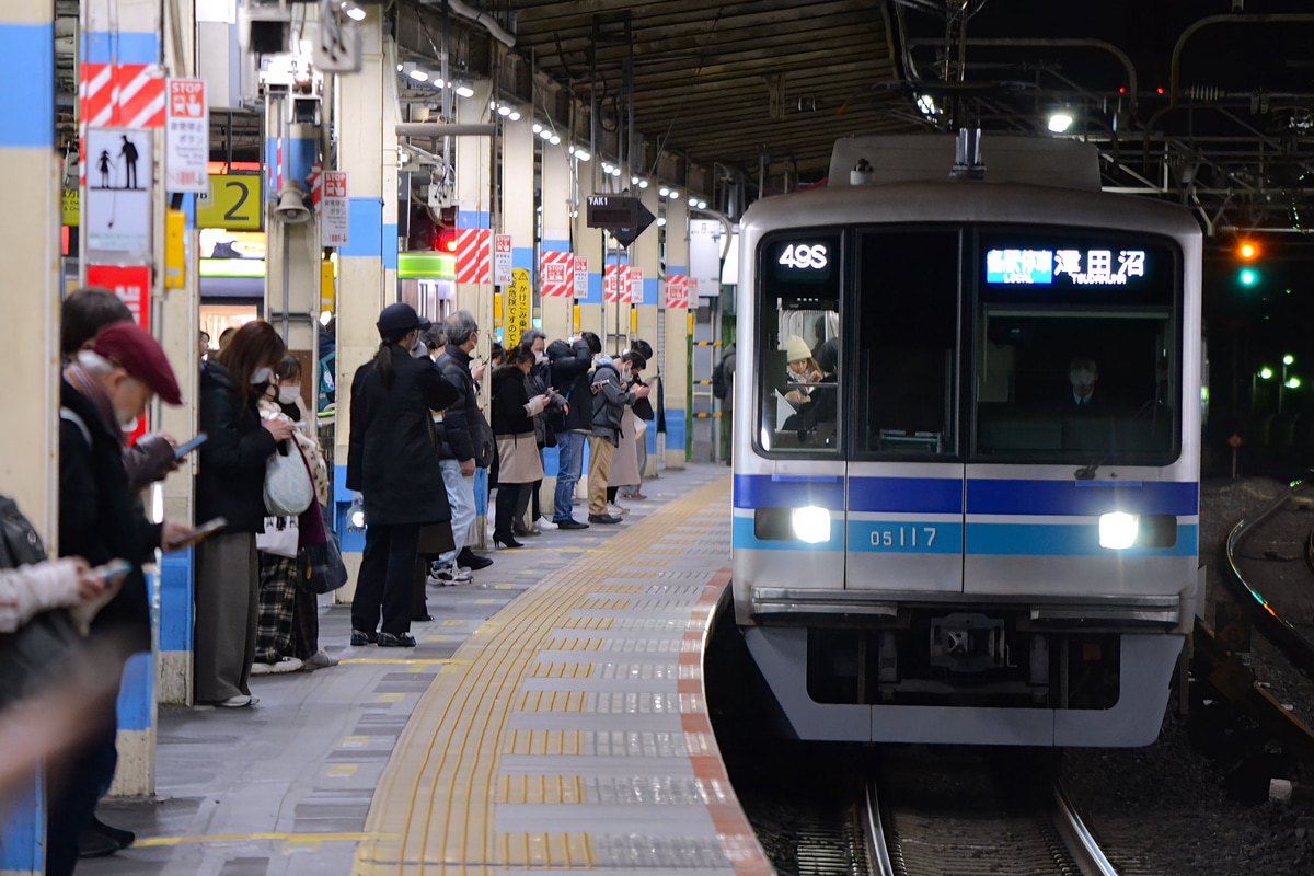 東京メトロ 深川検車区 05系 05-117F
