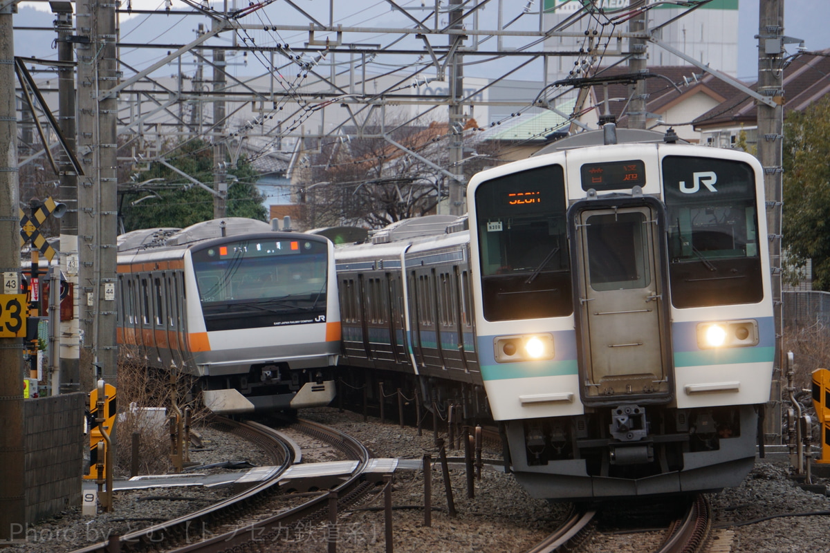 JR東日本 長野総合車両センター 211系 ナノN308編成
