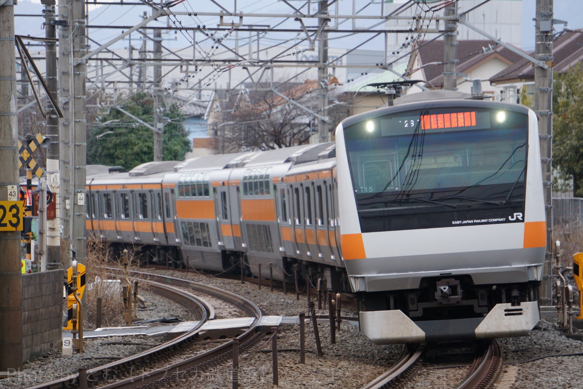 JR東日本 豊田車両センター本区 E233系 トタT15編成