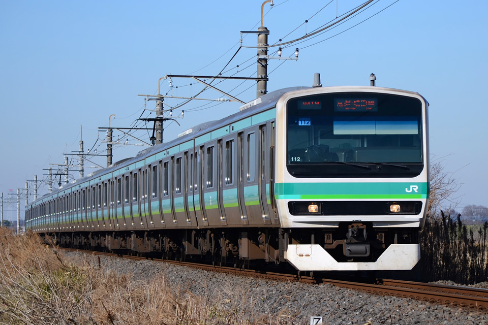 JR東E231系マト112編成の写真