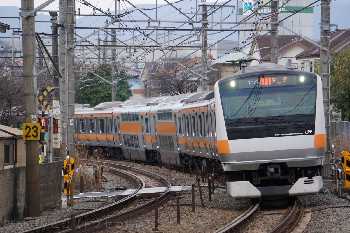 JR東日本 豊田車両センター本区 E233系 トタT31編成