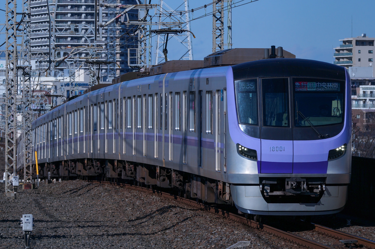 東京メトロ 鷺沼検車区 18000系 18101F
