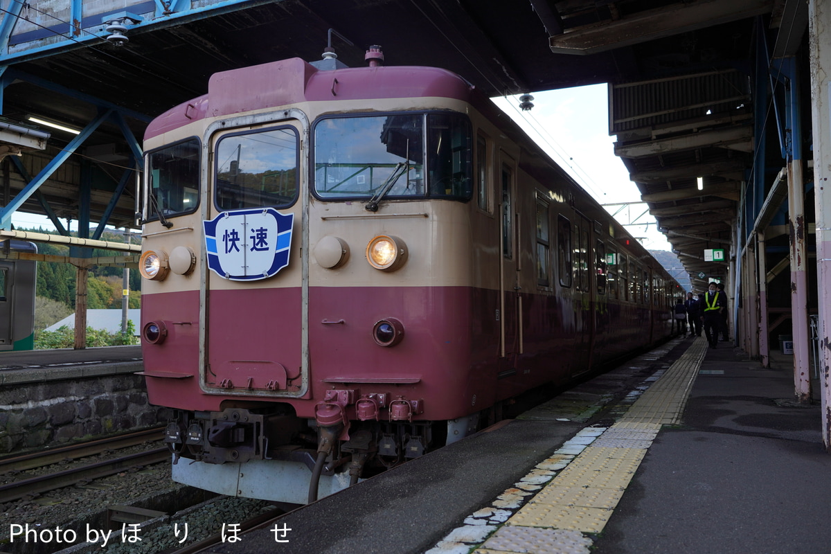 えちごトキめき鉄道 直江津運転センター 413系 W01編成