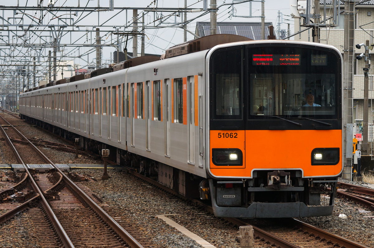 東武鉄道 南栗橋車両管区本所 50050型 51062F