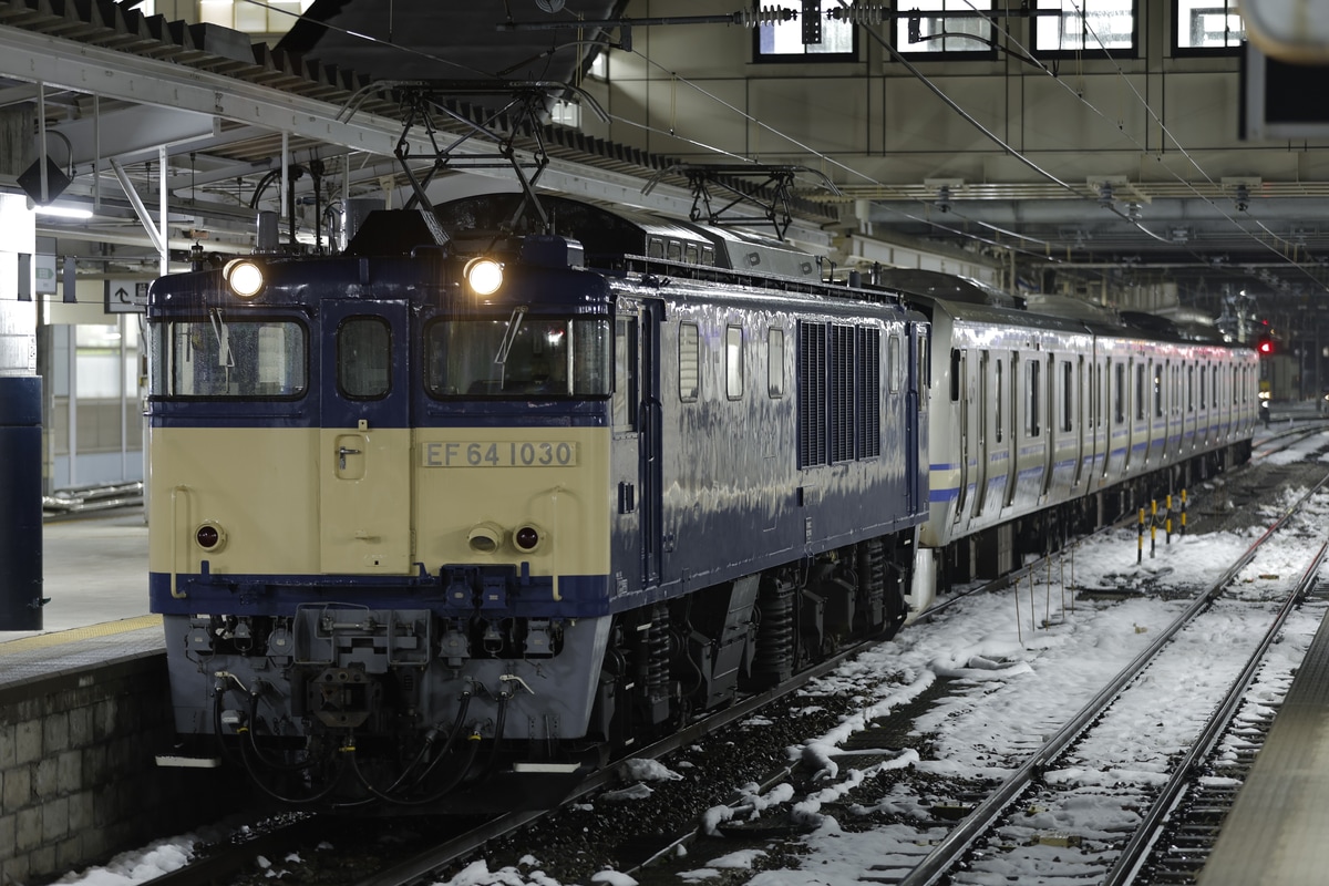 JR東日本  EF65+E217系 1030号機+ｸﾗY-129編成