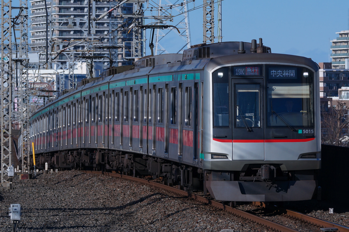 東急電鉄 長津田検車区 5000系 5115F