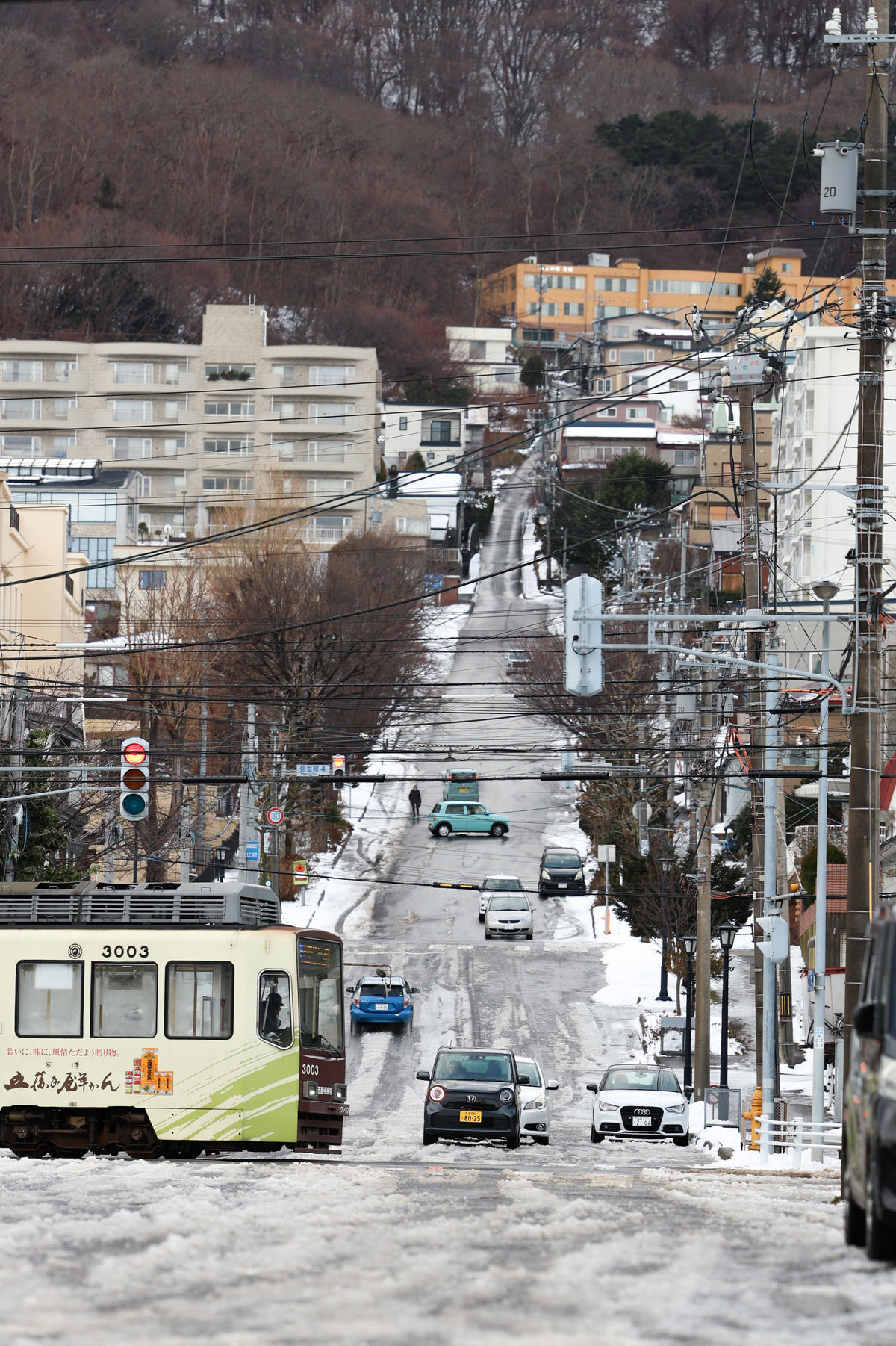 函館市企業局交通部  3000形 3003